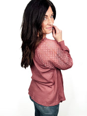 Lace Harmony Button Cardigan - PREORDER