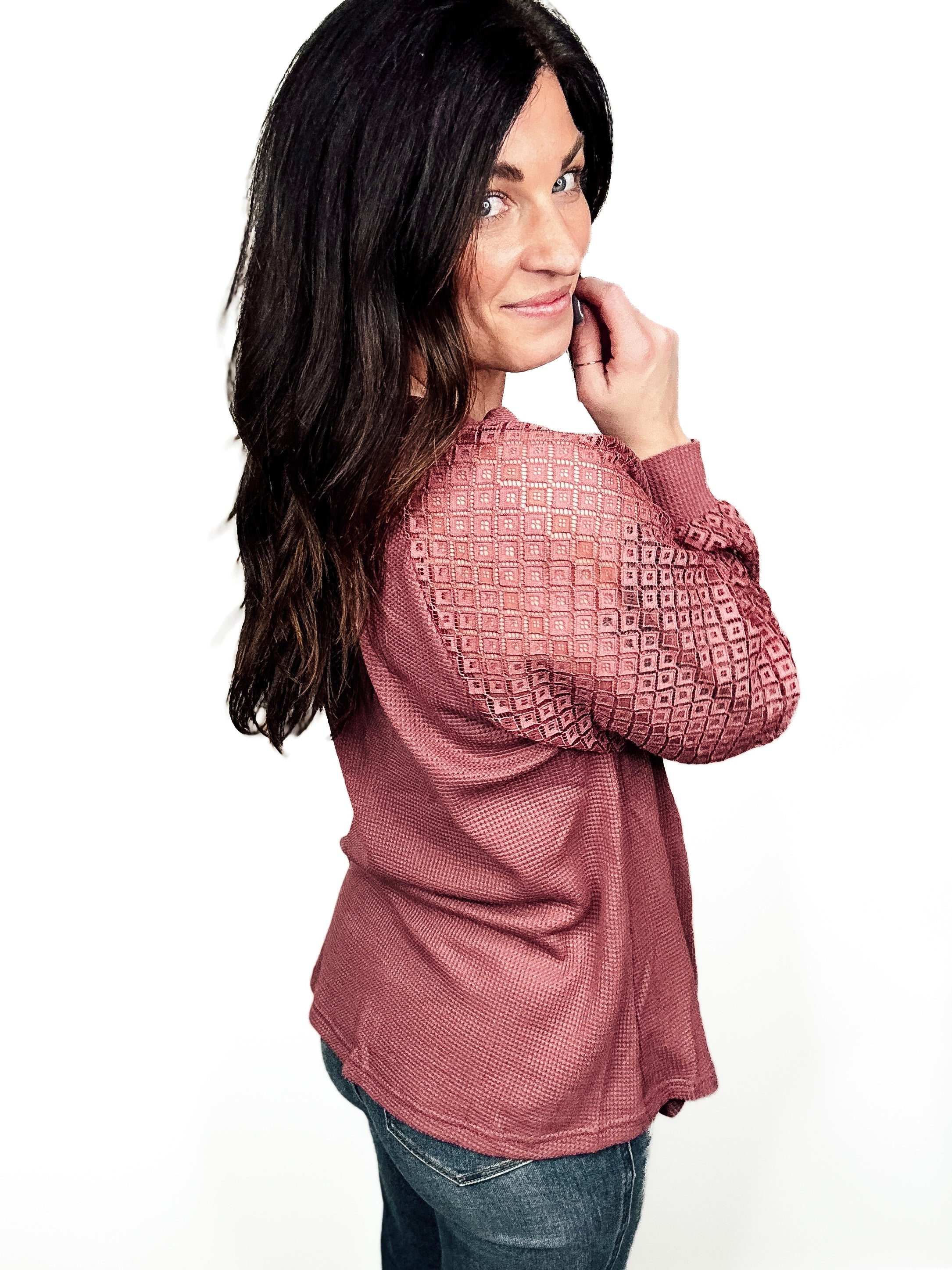 Lace Harmony Button Cardigan - PREORDER
