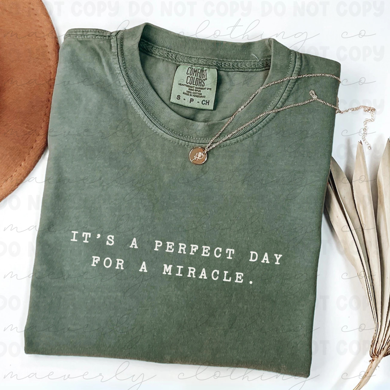 It's A Perfect Day For A Miracle Graphic