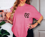 The Perfect Pocket Tee - Front Pocket + Full Back Graphic