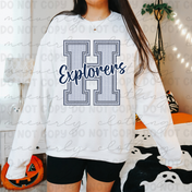Hudson Explorers Seersucker Tee/Crewneck