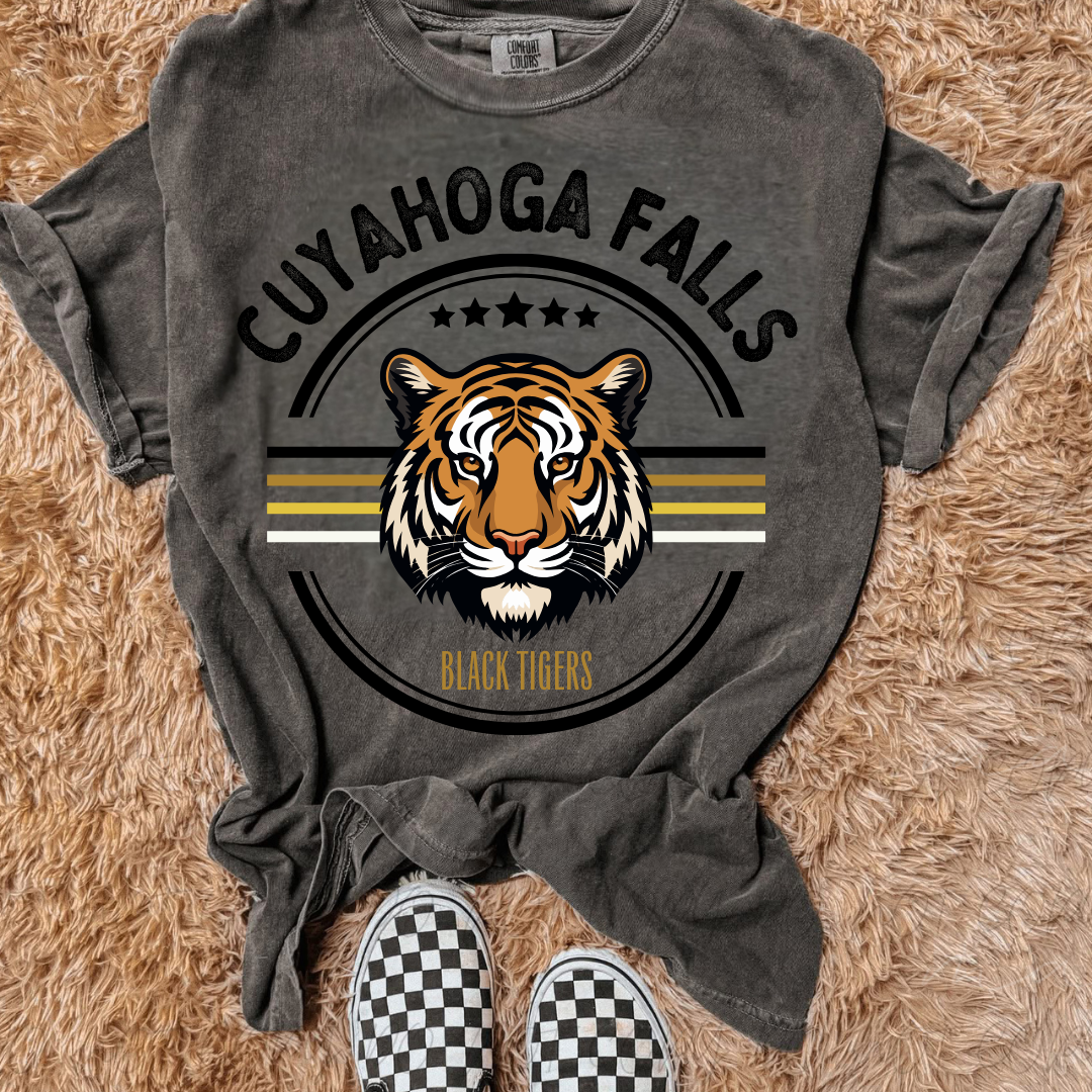 Cuyahoga Falls All-Star Circle Tee/Crewneck