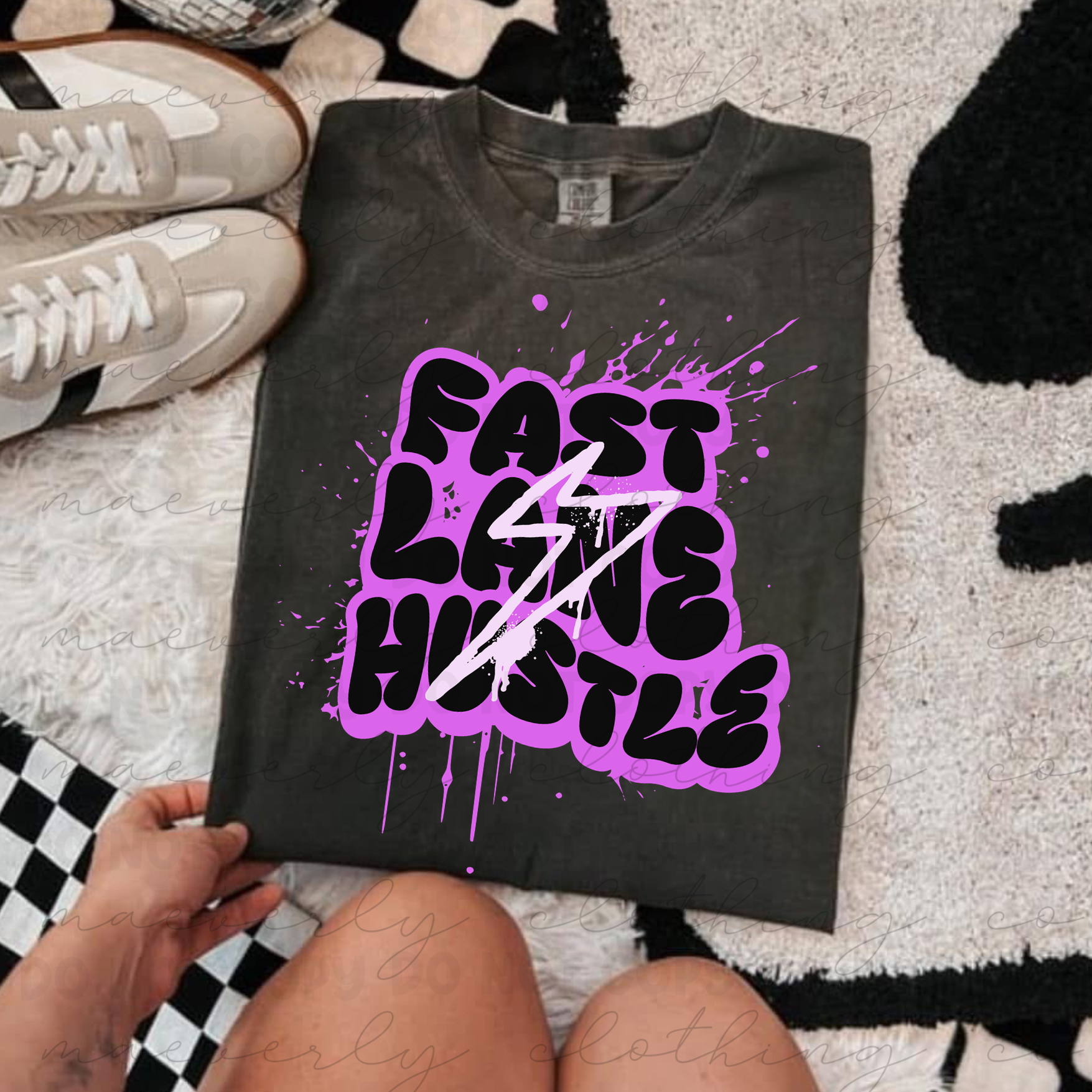 Fast Lane Hustle Graphic