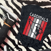 Mentor Cardinals Panel Mascot Tee/Crewneck