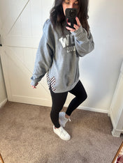 Custom Graphic Bow Crewneck Sweatshirt - PREORDER