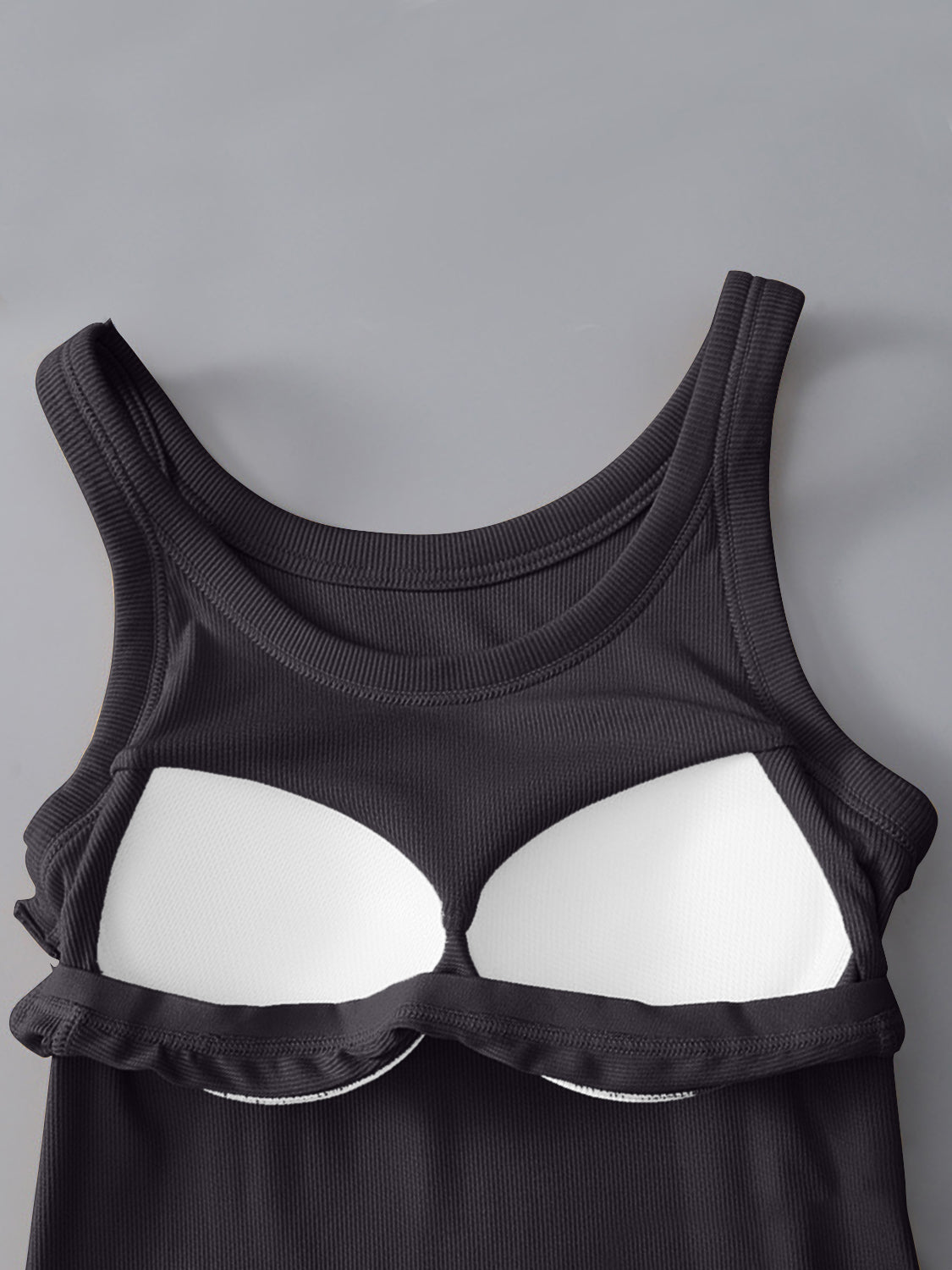 S-XL Tank with Built-In Bra - PREORDER