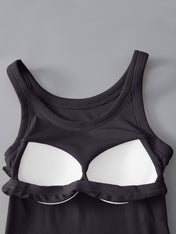 S-XL Tank with Built-In Bra - PREORDER