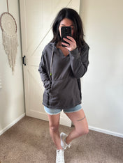 Offbeat Edge Distressed Hoodie - PREORDER