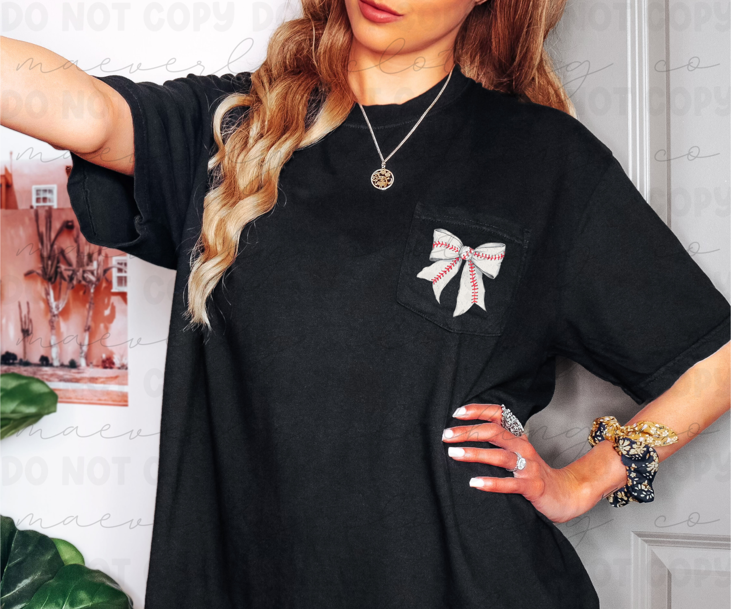 The Perfect Pocket Tee - Front Pocket Graphic