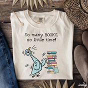 So Many Books Pigeon Graphic