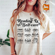 Reading is Self Care Tee/Crewneck