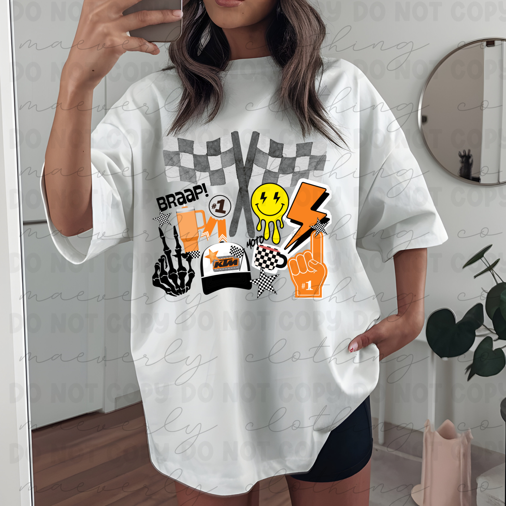 Moto Collage Graphic