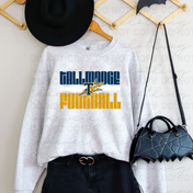 Tallmadge Blue Devils Bold Block Stack Tee/Crewneck