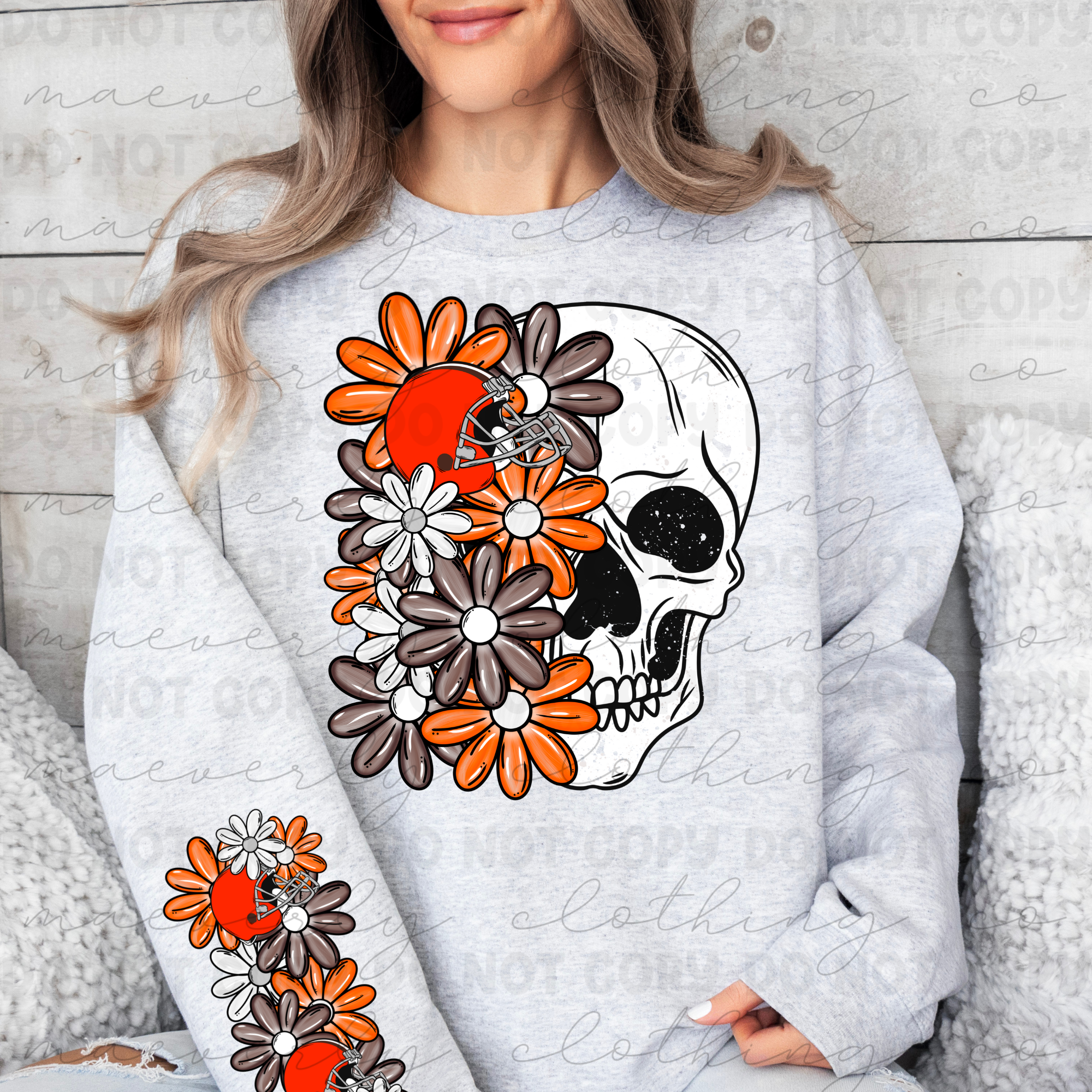 Skelly Browns Tee/Crewneck