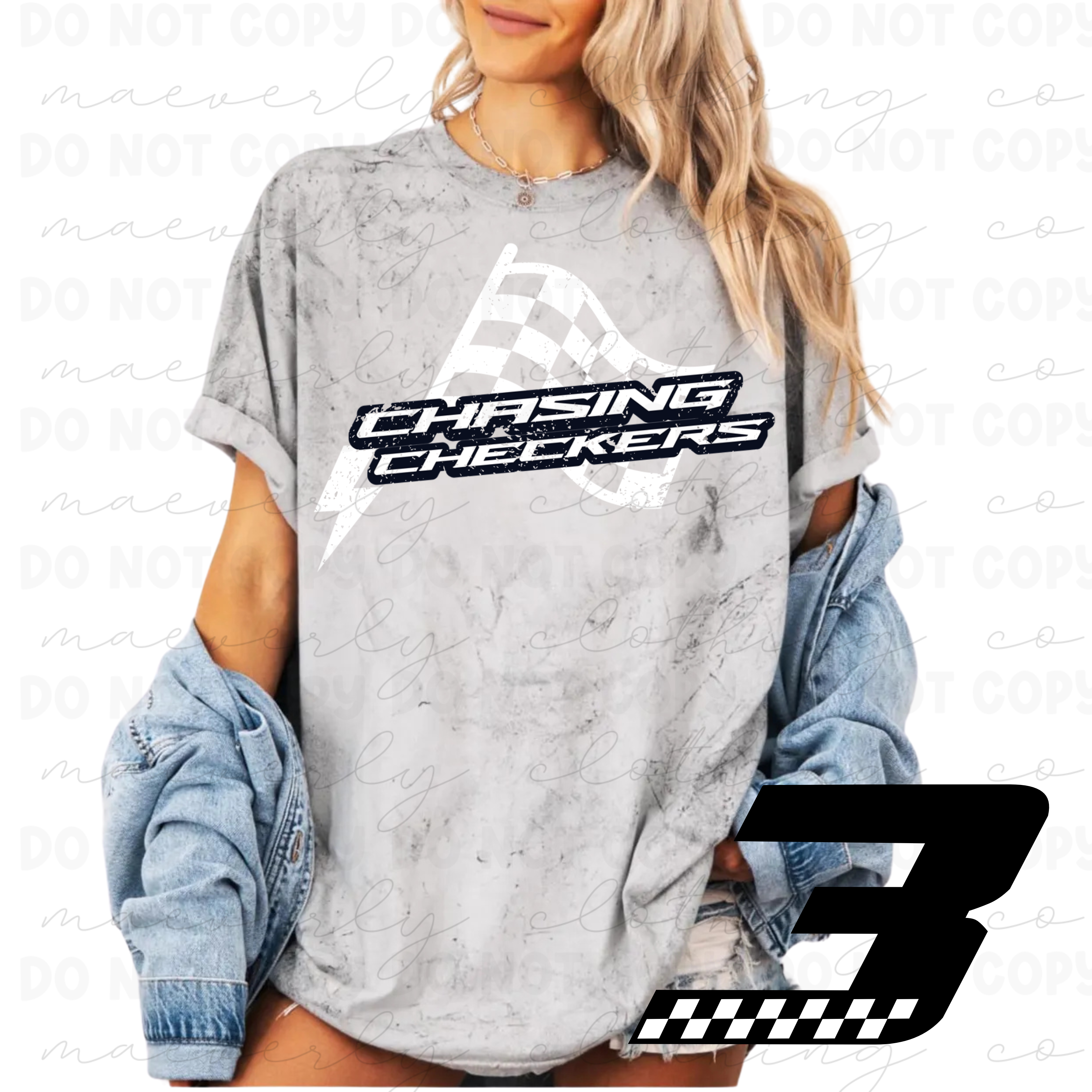 Chasing Checkers Colorblast Tee