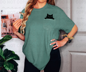 The Perfect Pocket Tee - Front Pocket Graphic