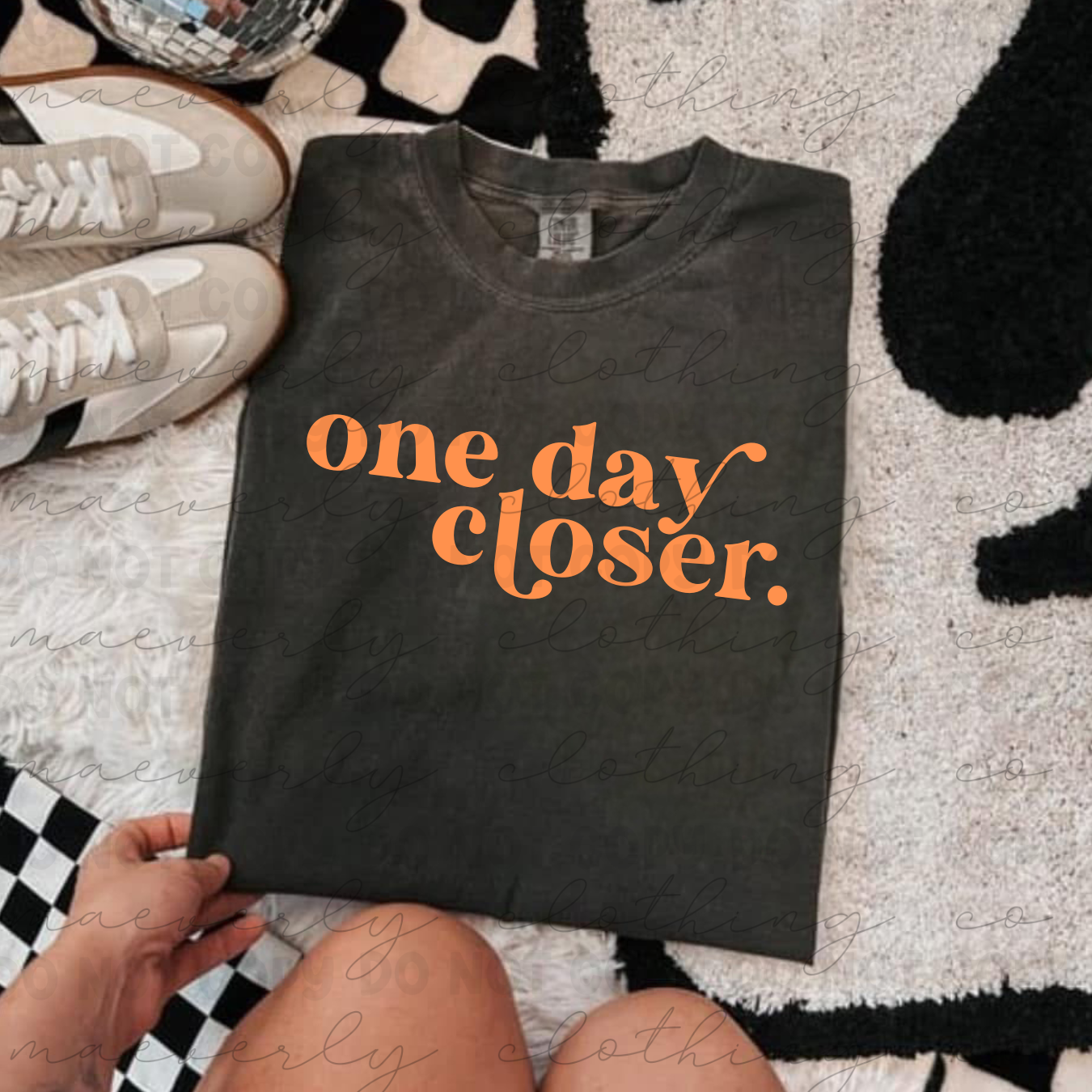 One Day Closer Graphic