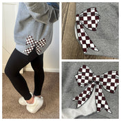 Custom Graphic Bow Crewneck Sweatshirt - PREORDER