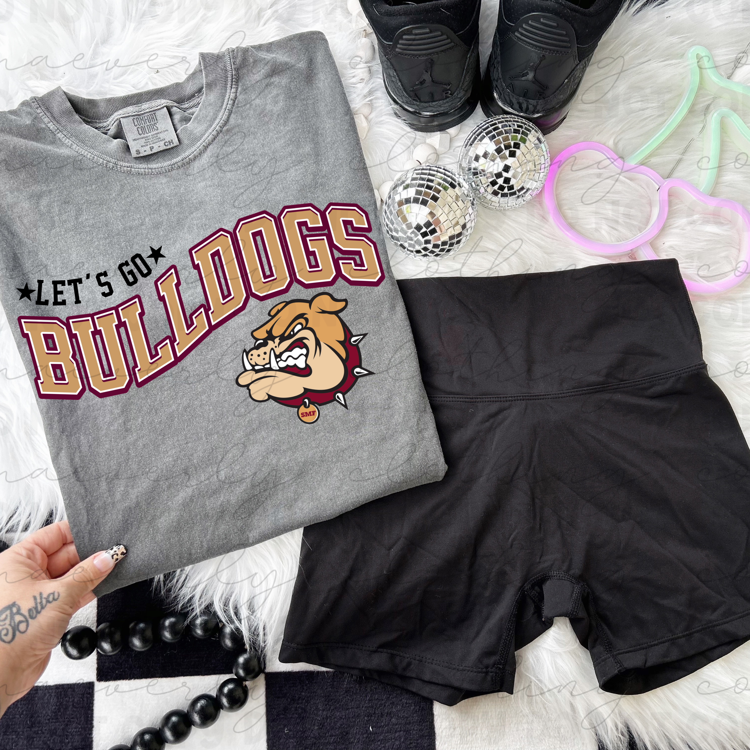 Stow Bulldogs Victory Shoutout Tee/Crewneck