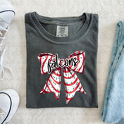 Field Falcon Christmas Bow Tee/Crewneck