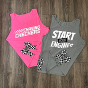 Custom Graphic Bow Tank - PREORDER