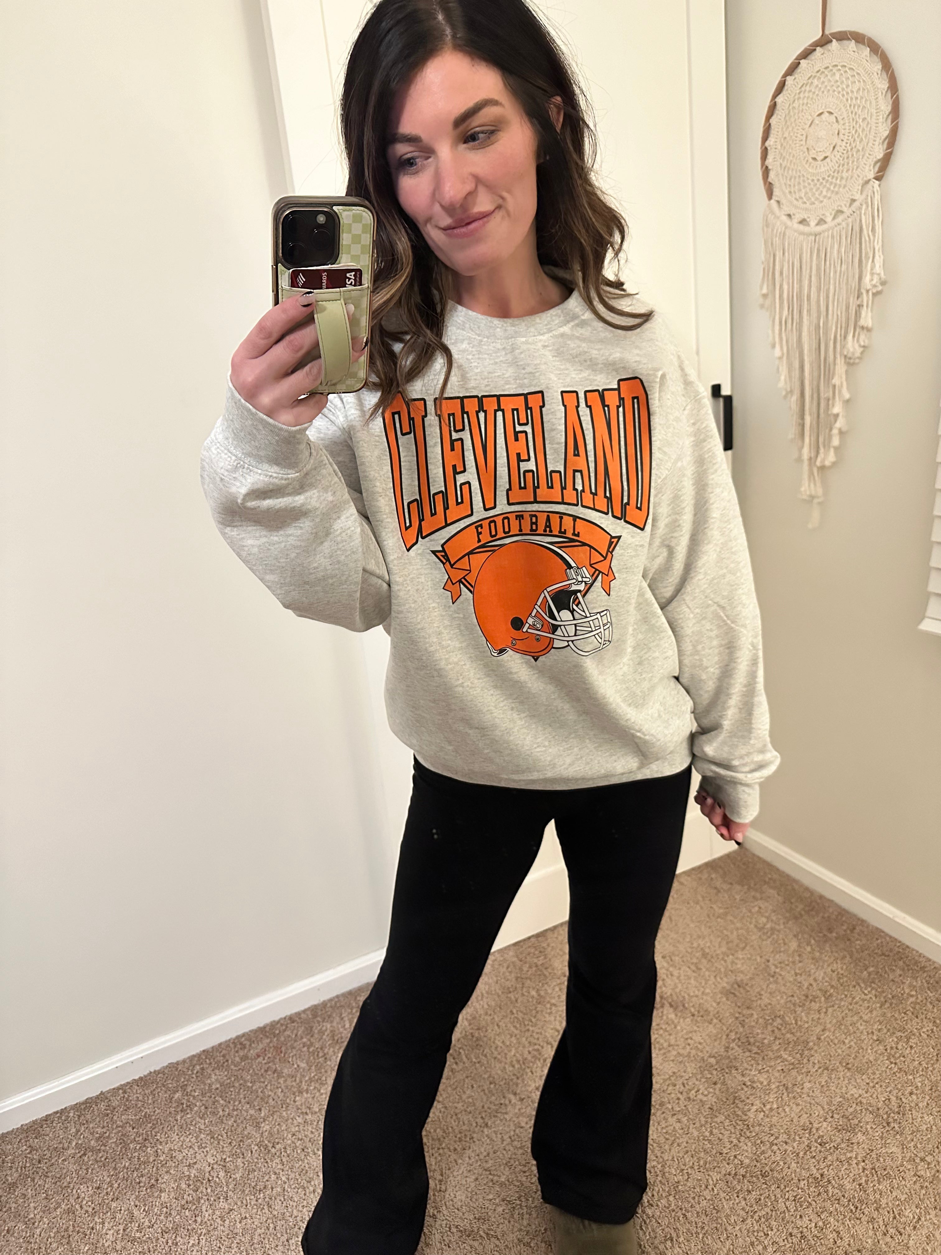 Cleveland Football Arch | Build Your Own T-Shirt/Crewneck