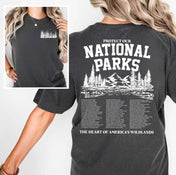 National Parks List Tee/Crewneck