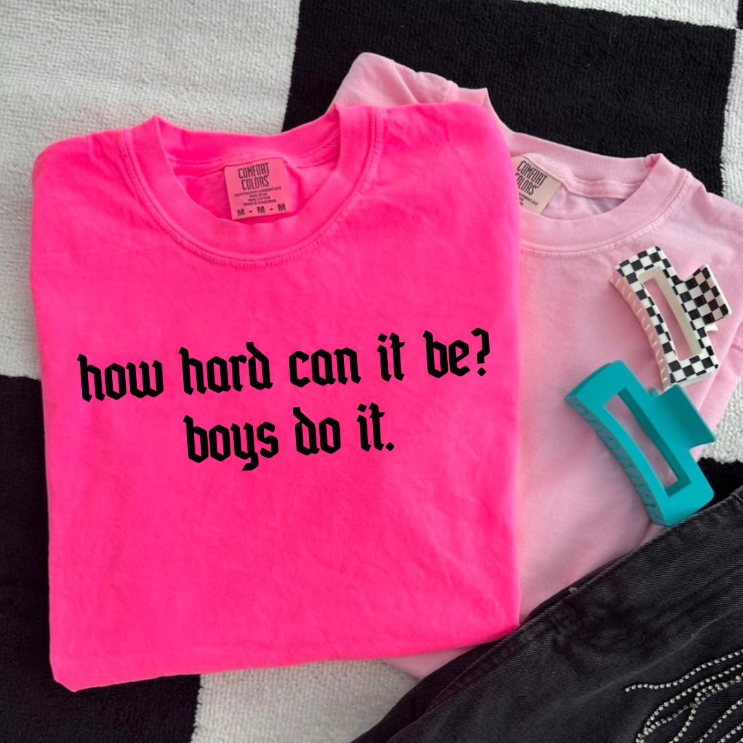 Boys Can Do It Graphic