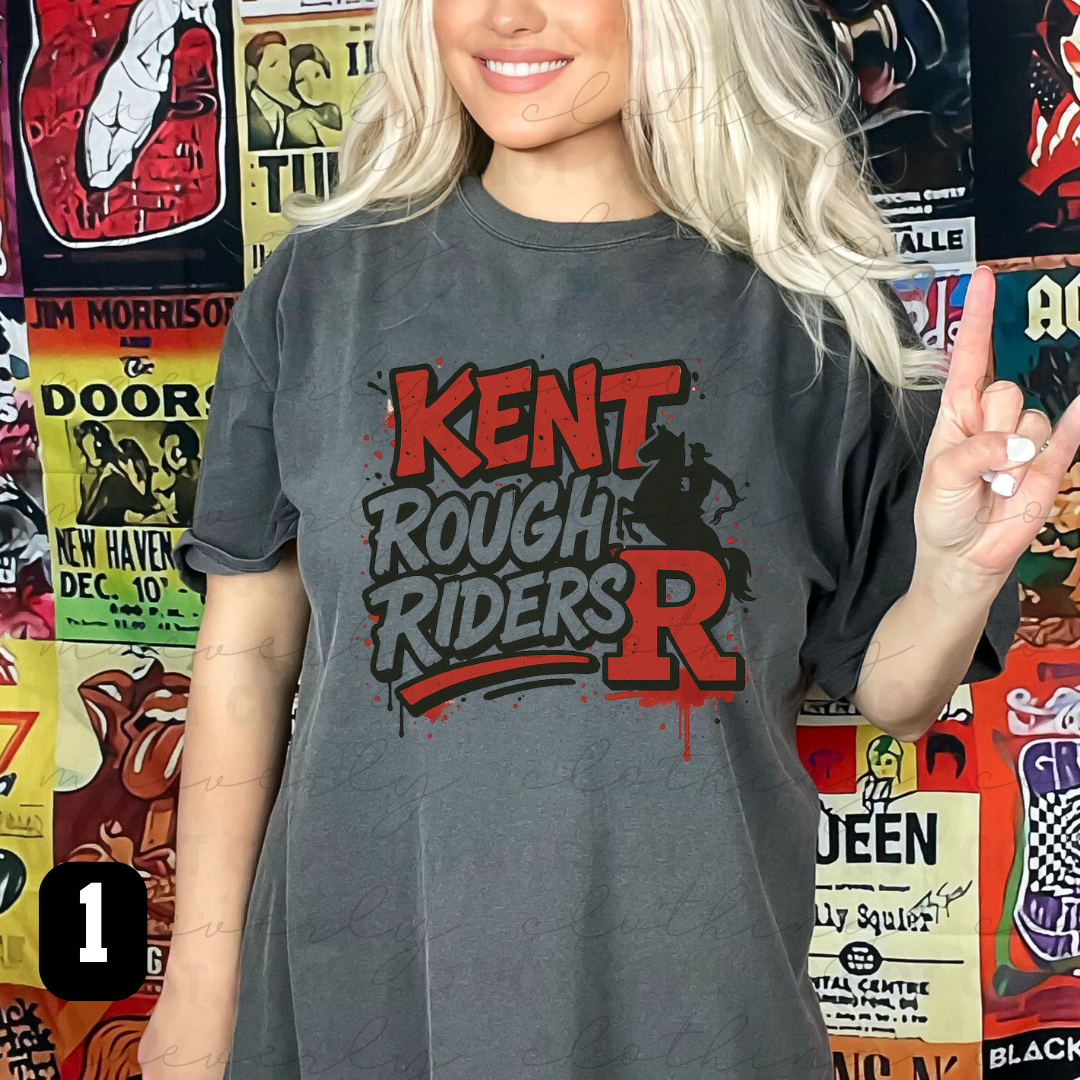 Retro Kent Rough Riders Spiritwear - Preorder