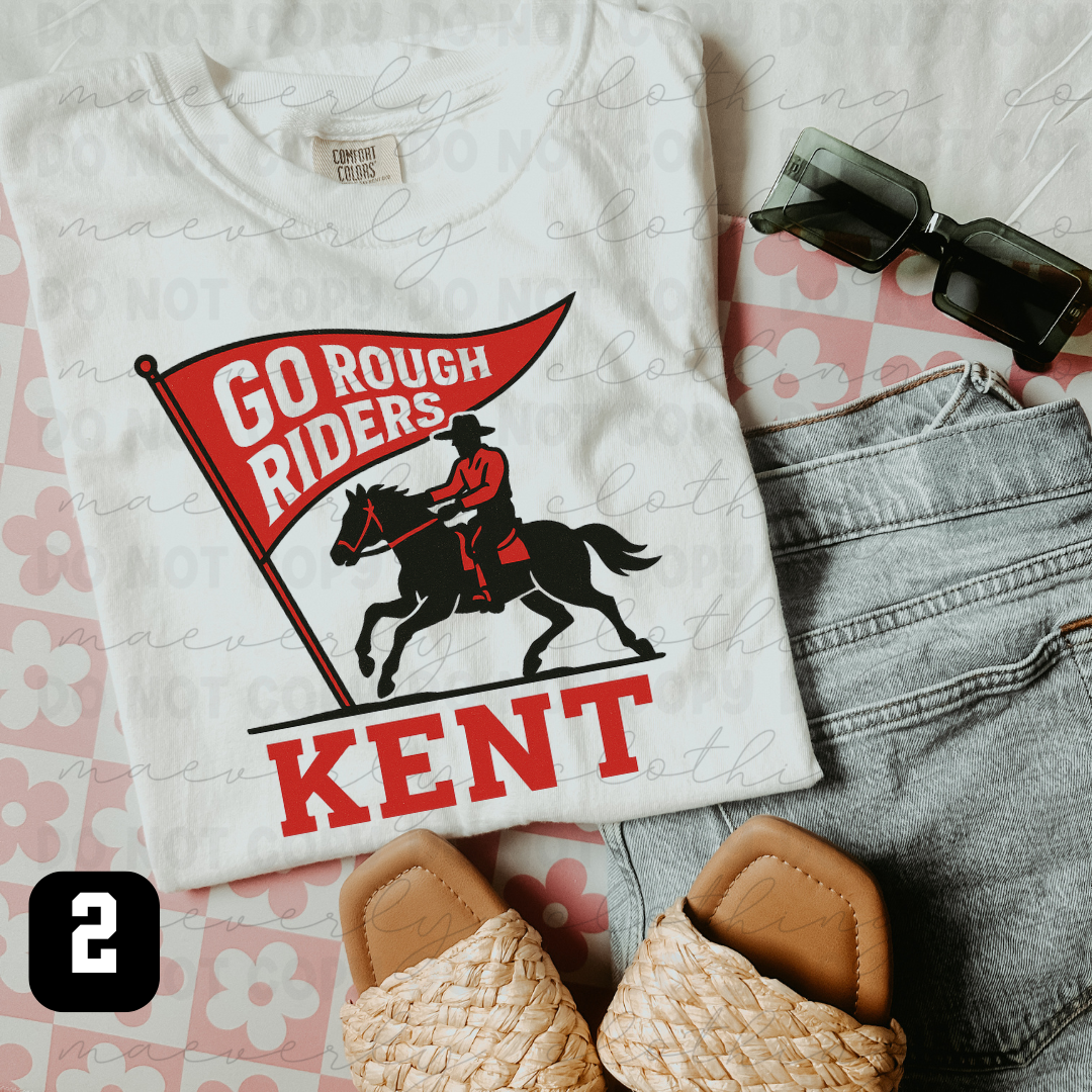 Retro Kent Rough Riders Spiritwear - Preorder