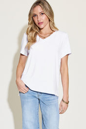 V-Neck High-Low T-Shirt - PREORDER