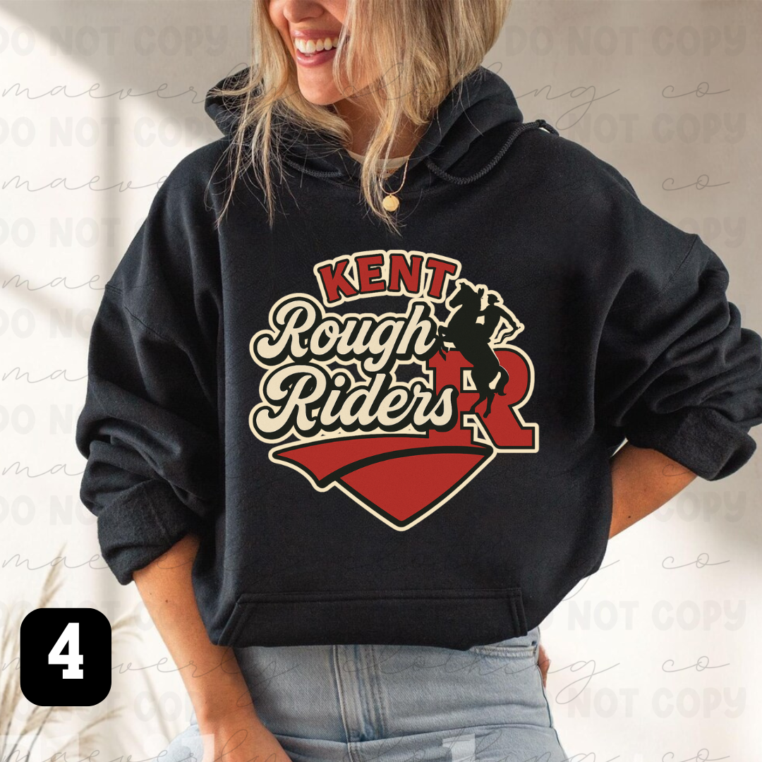Retro Kent Rough Riders Spiritwear - Preorder