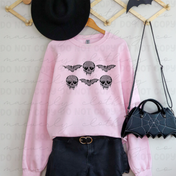 Checkered Halloween Tee/Crewneck