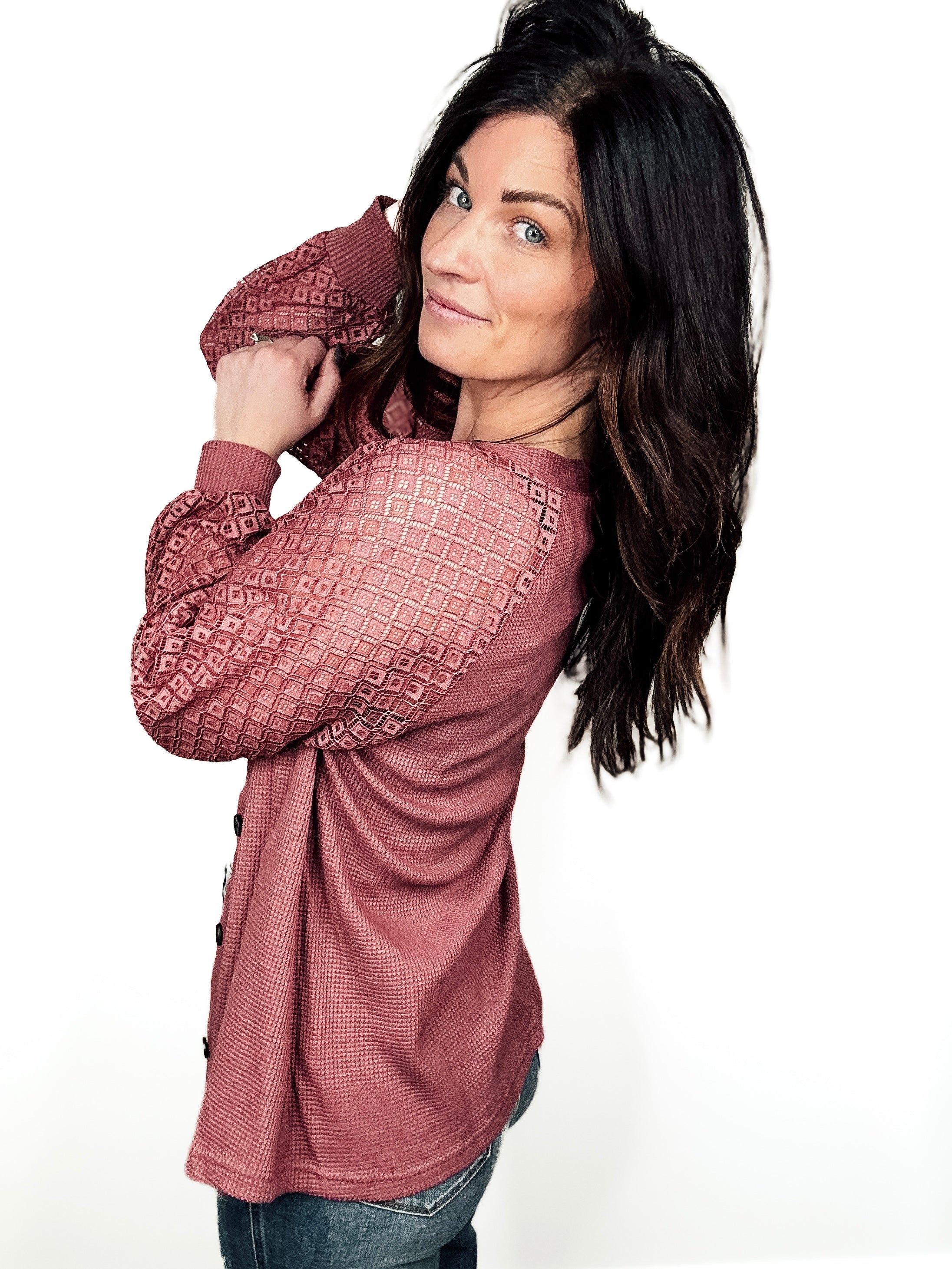 Lace Harmony Button Cardigan - PREORDER