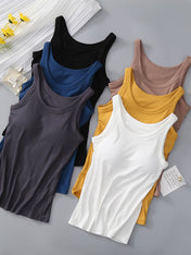 S-XL Tank with Built-In Bra - PREORDER