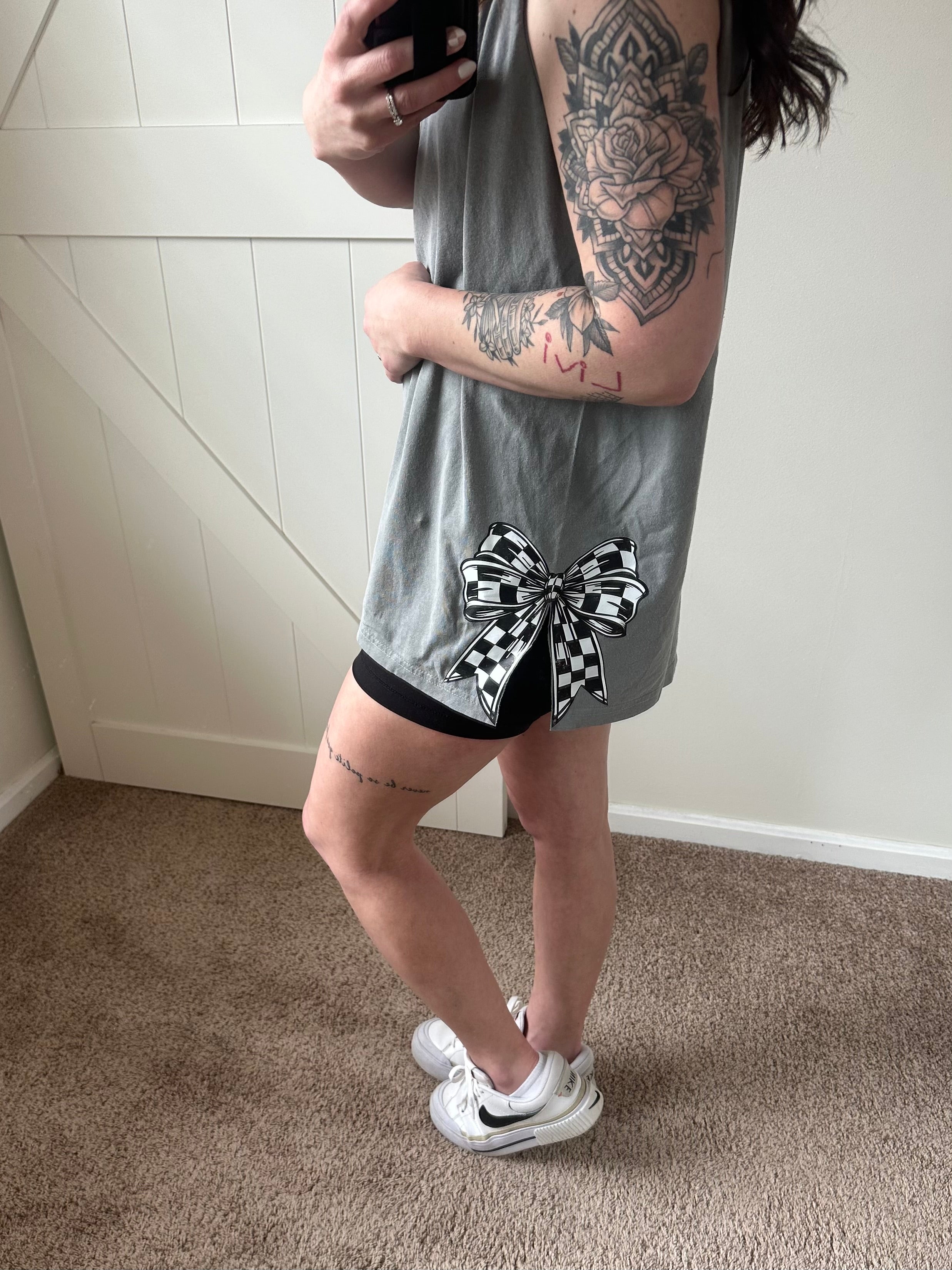 Custom Graphic Bow Tank - PREORDER