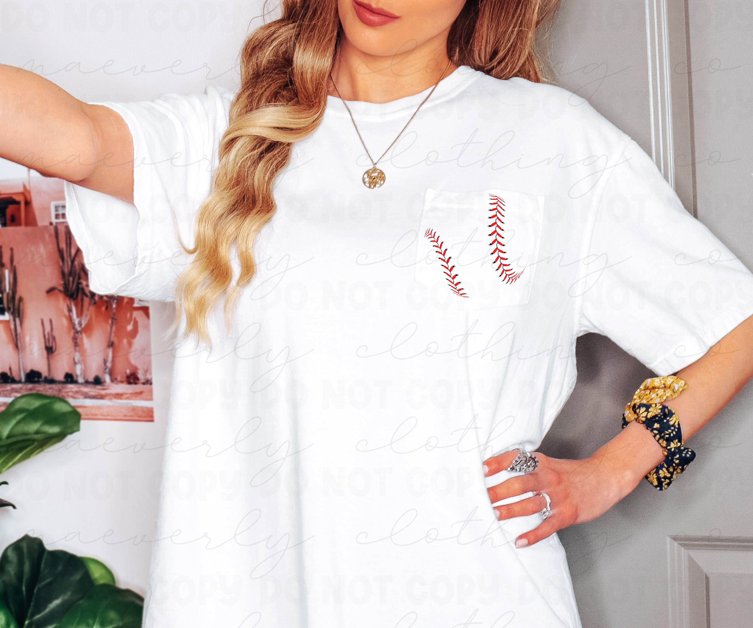 The Perfect Pocket Tee - Front Pocket Graphic
