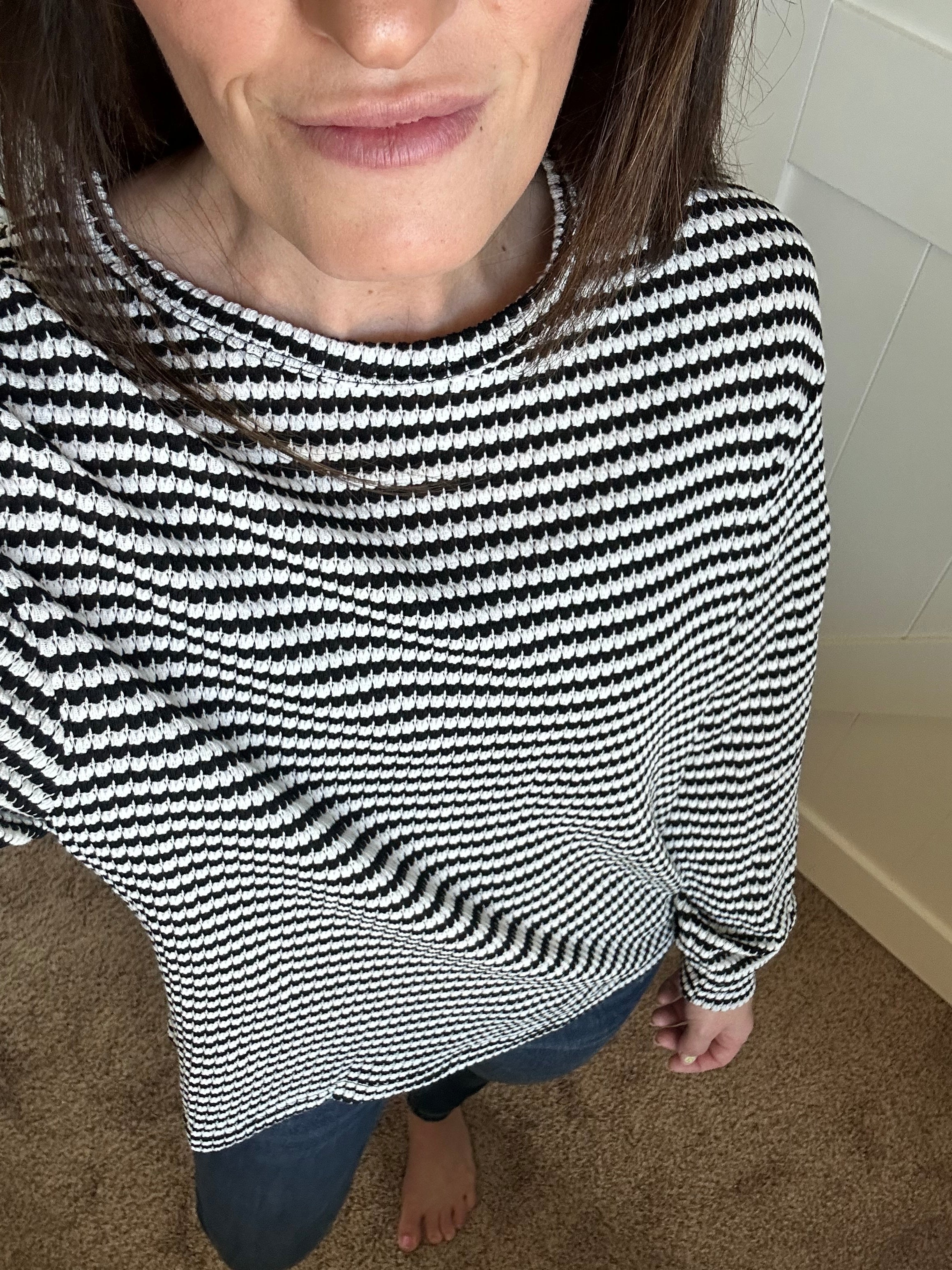 Linear Luxe Pullover - PREORDER