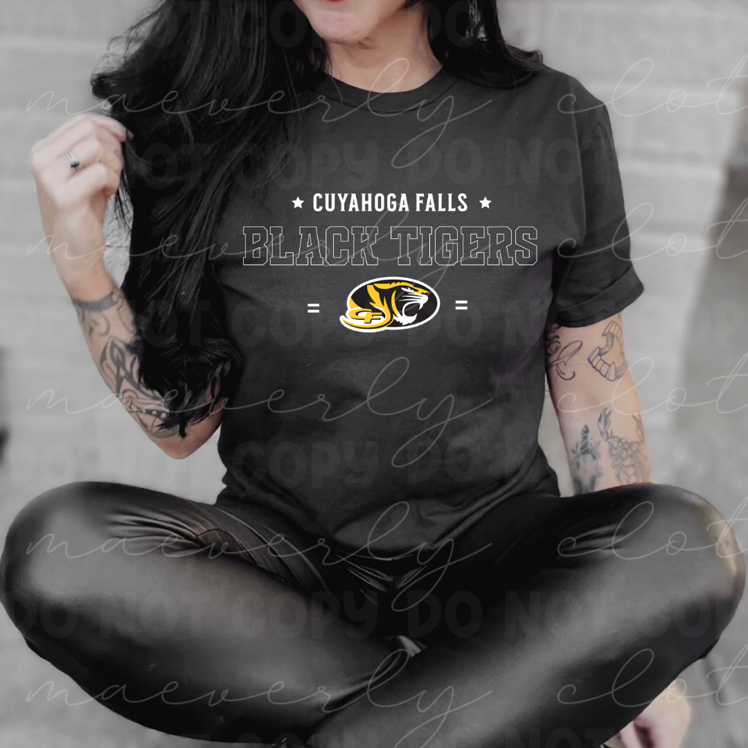 Cuyahoga Falls Sideline Star Tee/Crewneck
