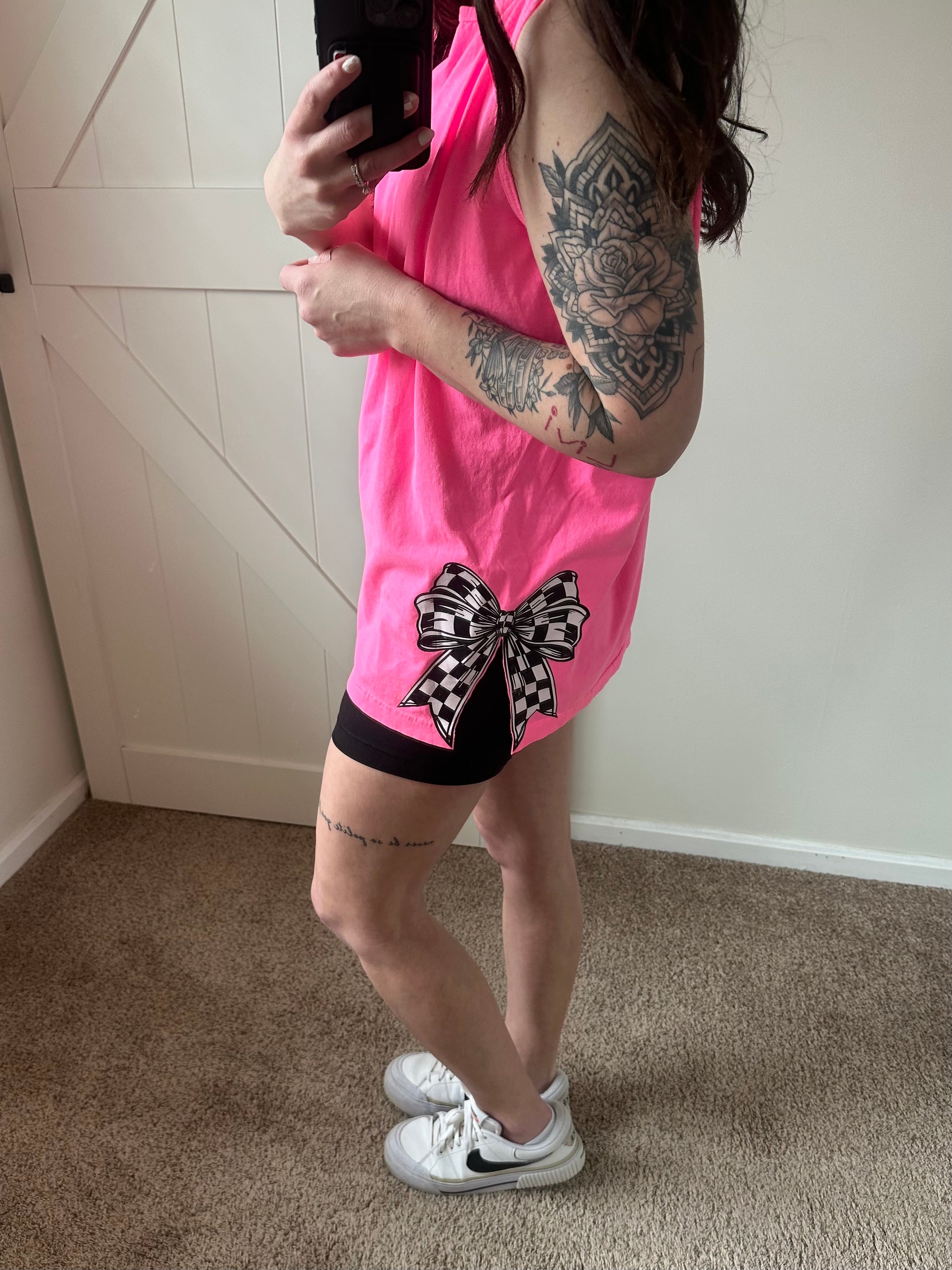 Custom Graphic Bow Tank - PREORDER