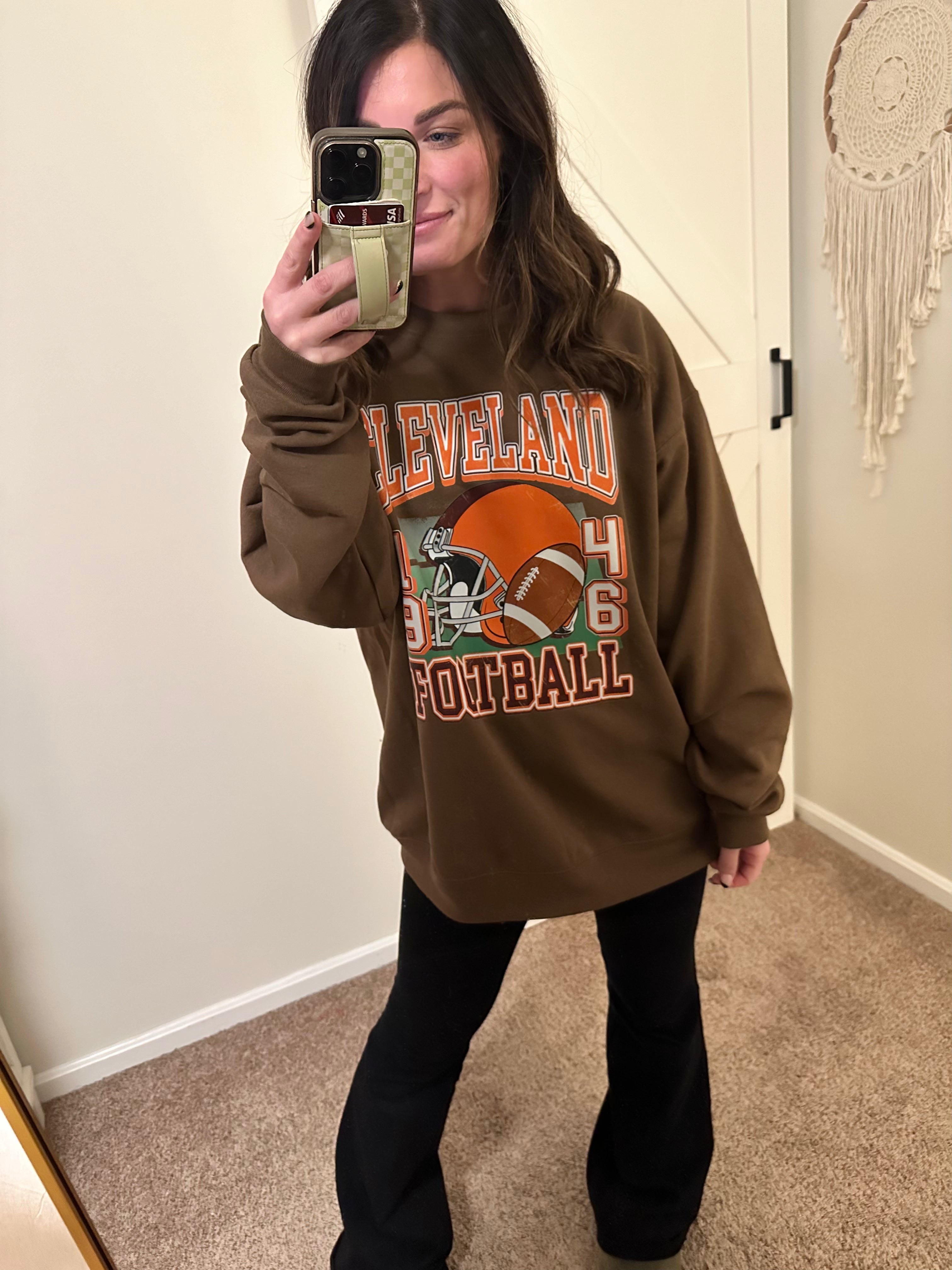 Cleveland Football Retro | Build Your Own T-Shirt/Crewneck