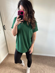 Easy Mode Basic Cuffed Tee - PREORDER