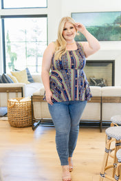 Cool Connections Peplum Tank