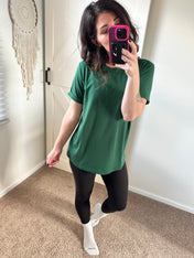 Easy Mode Basic Cuffed Tee - PREORDER