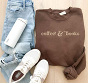 Coffee & Books Tee/Crewneck