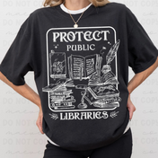 Protect Public Libraries Tee/Crewneck