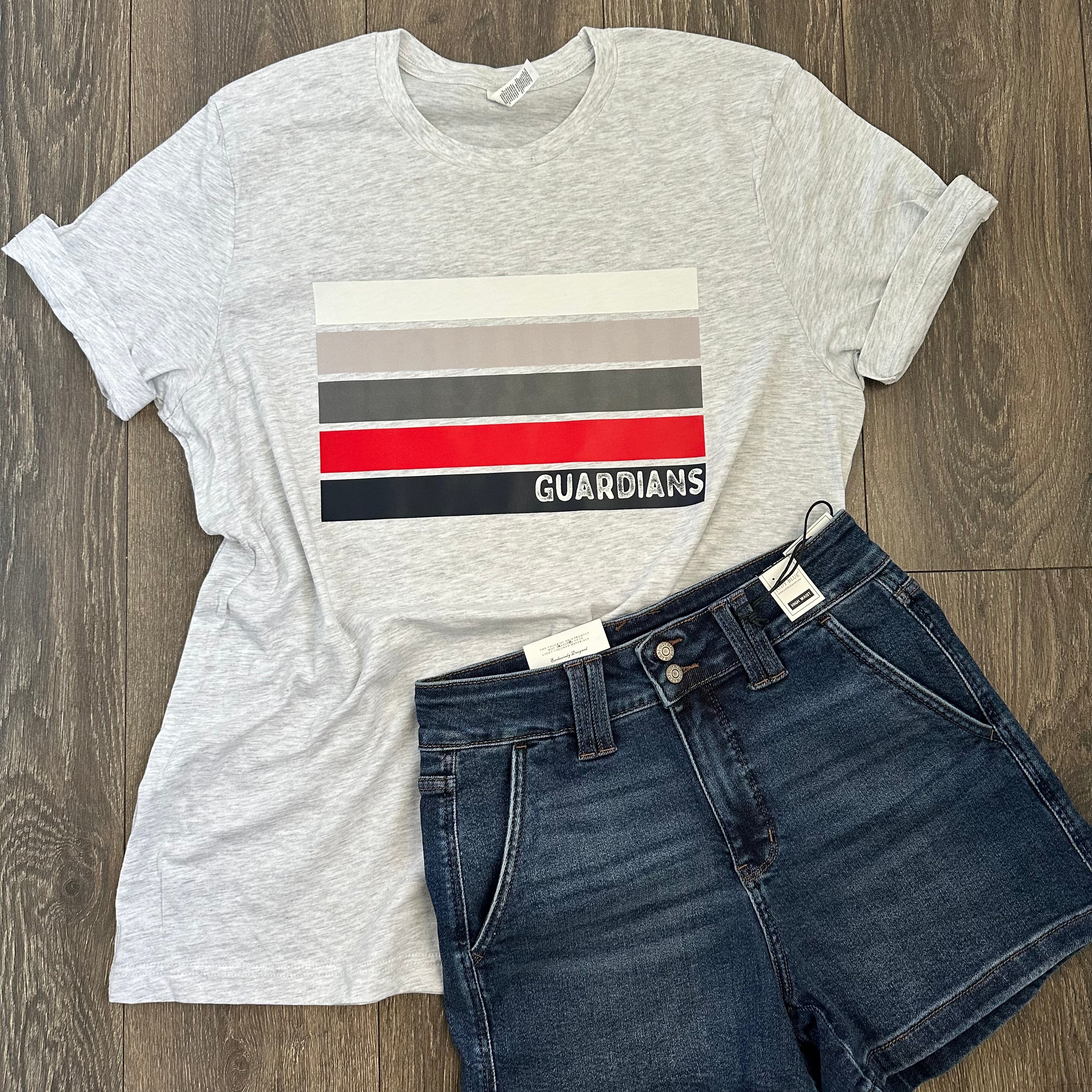 Custom Retro Stripes Tee/Crewneck Sweatshirt