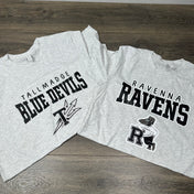 Custom Schoolyard Classic Mascot Tee/Crewneck