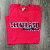 Cleveland Baseball Script Graphic Preorder