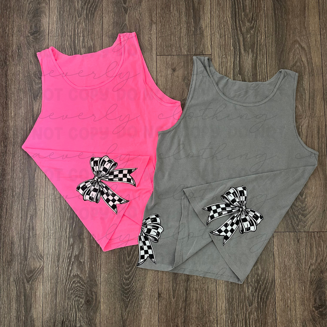 Custom Graphic Bow Tank - PREORDER